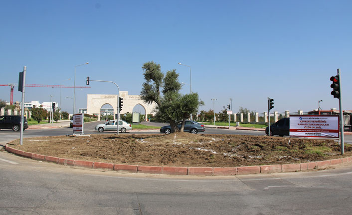 Kavşaklara peyzaj düzenlemesi