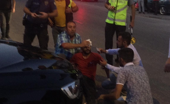 Otomobil ile motosiklet çarpıştı: 1 yaralı 07 Eylül 2020