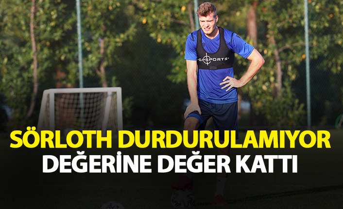 Alexander Sörloth durdurulamıyor