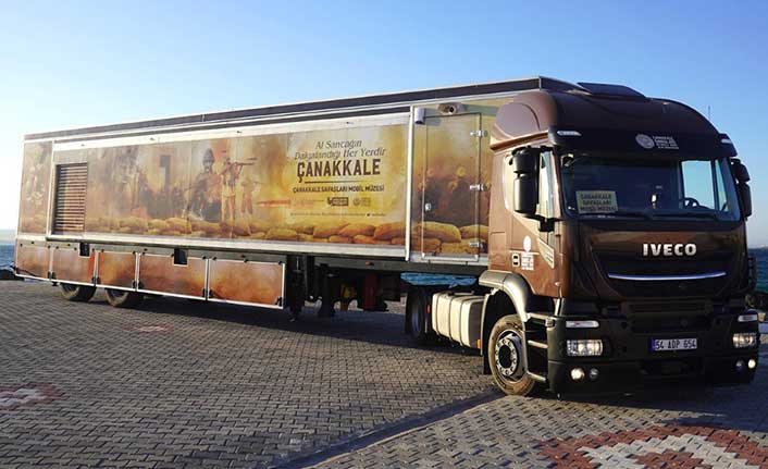 Çanaklale Muharebeleri Mobil Müzesi Akçaabat'a geliyor