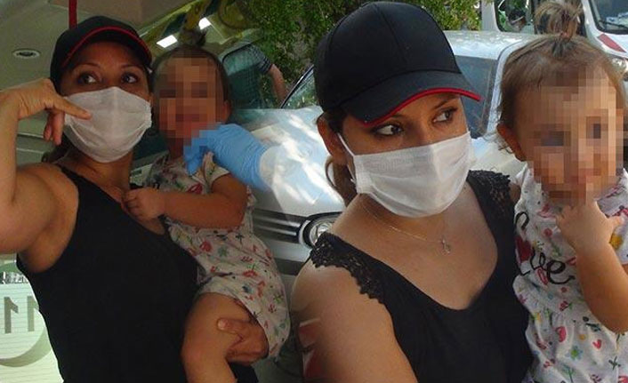 Bebek koltuğu ve kemer hayatını kurtardı!