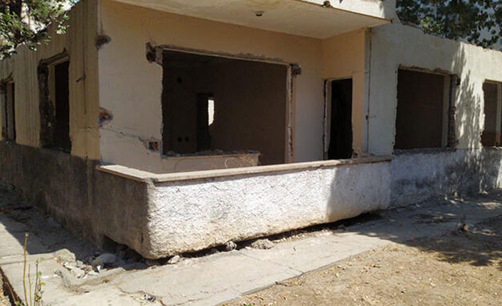 Metruk binada vahşet!