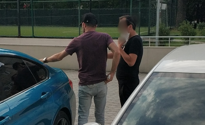 Samsun’da otomobilden atılan poşet sonrası bir kişi gözaltında