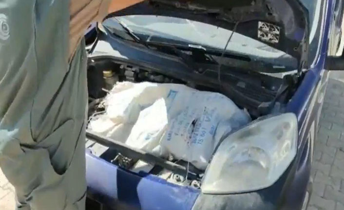 8 kilo 790 gram uyuşturucu ele geçirildi