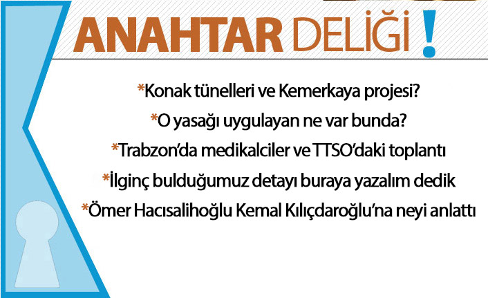 Anahtar Deliği 12-09-2020 : Kemerkaya tünel projesi tartışılıyor: Konak Tünelleri örnek gösterildi.