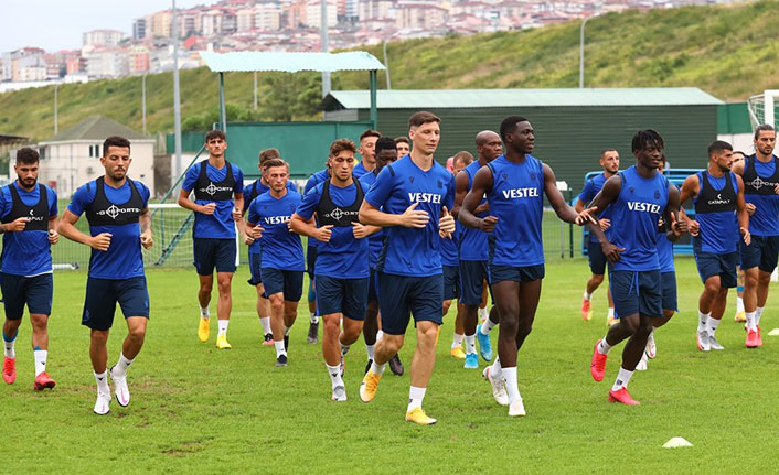 Trabzonspor Beşiktaş maçının hazırlıklarını tamamladı. 12-09-2020