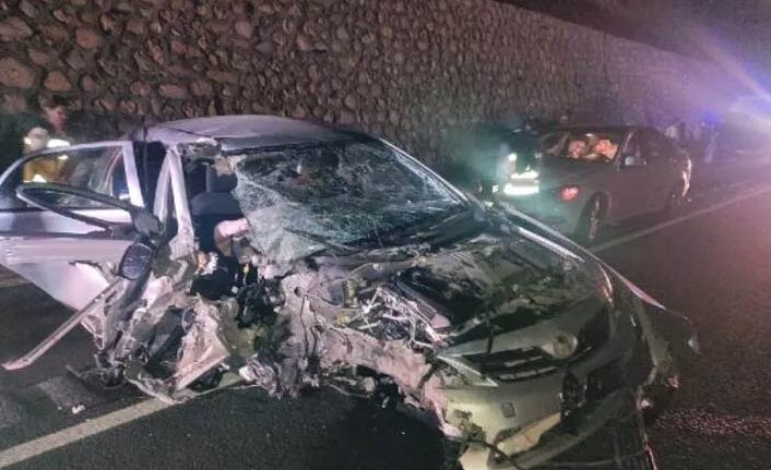 Belediye başkanı kaza geçirdi