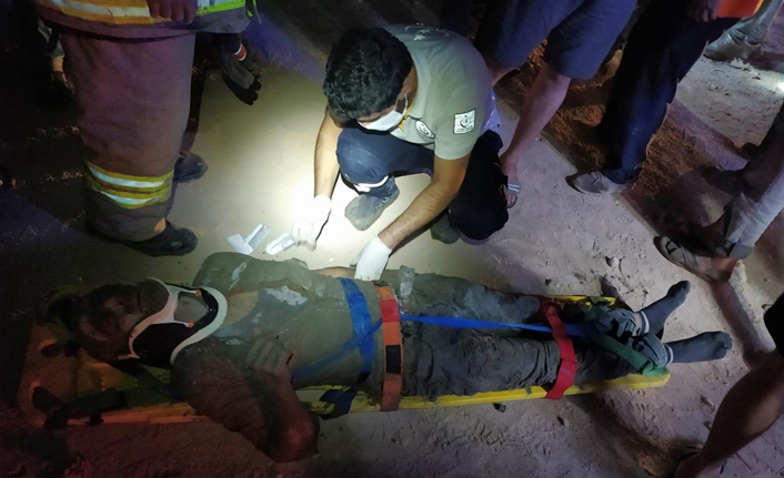 Mardin’de okul inşaatında çökme: 5 işçi yaralandı