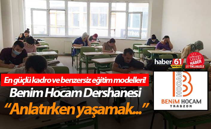 En güçlü kadro ve benzersiz eğitim modelleri! Benim Hocam Dershanesi