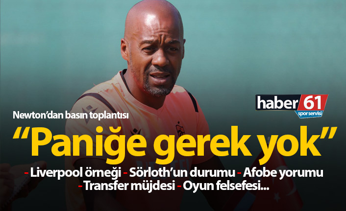 Eddie Newton: Bu sene bizim DNA'mızda bu olacak!