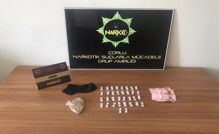 Tekirdağ’da uyuşturucu operasyonu