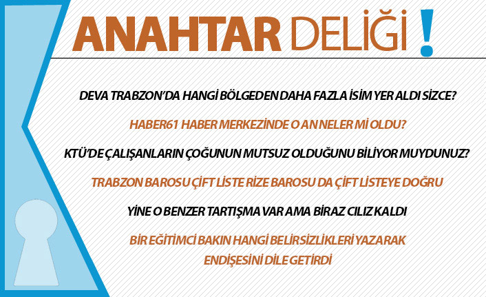 Anahtar Deliği 17.09.2020