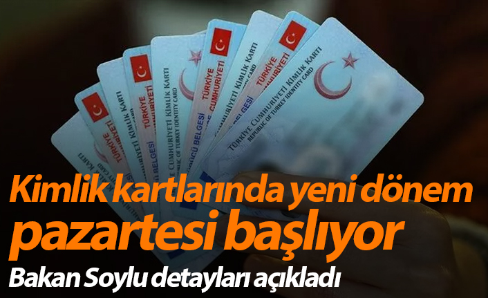 Çipli kimlik kartlarında yeni dönem başlıyor