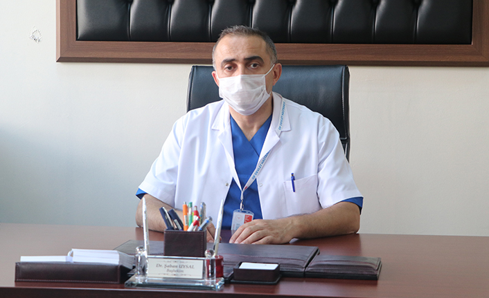 Trabzon’da koronavirüse yakalanan başhekim yaşadıklarını anlattı