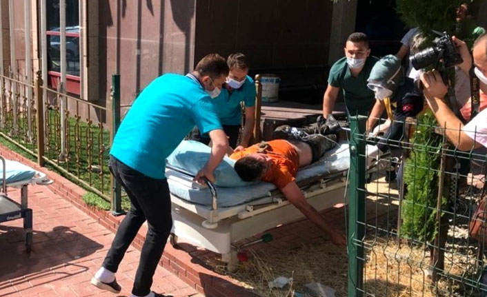 Kuyuya giren 4 işçi zehirlendi