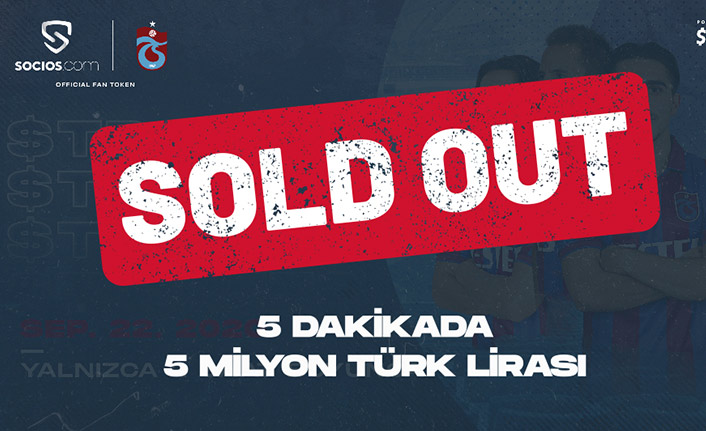 Trabzonspor 5 dakikada 5 Milyon TL kazandı