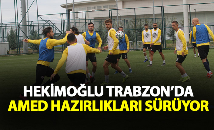 Hekimoğlu Trabzon, Amed SF maçına hazırlanıyor