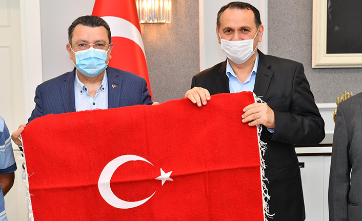 Şehit aileleri, Başkan Genç’i ziyaret etti