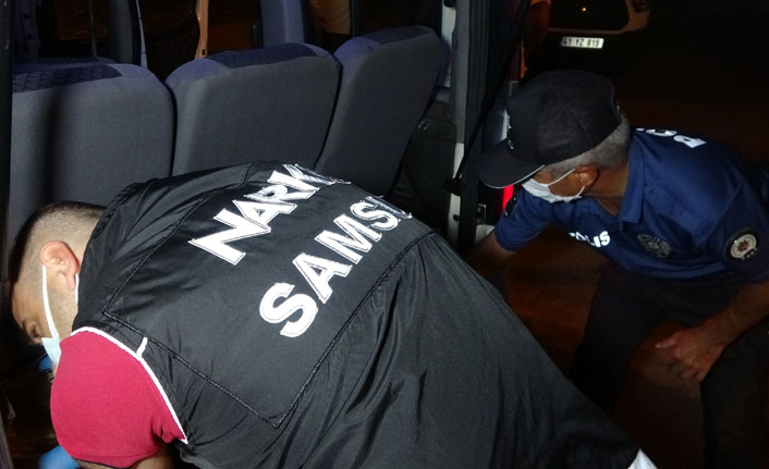 Samsun’da narkotik uygulamada sokak satıcılarına göz açtırılmadı