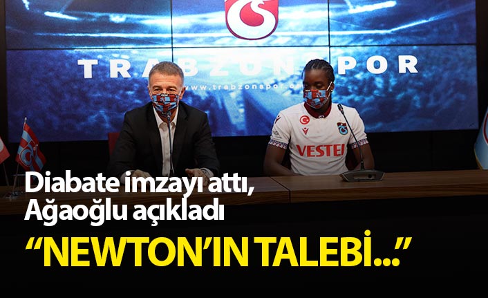 Trabzonspor'da Diabate imzayı attı