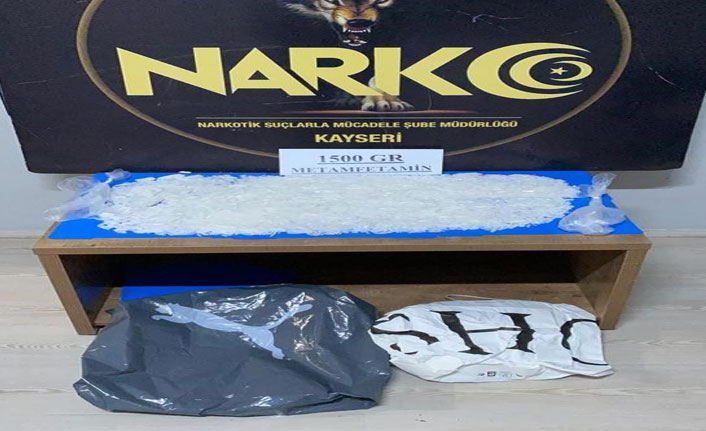 Kayseri'de uyuşturucu tacirine darbe