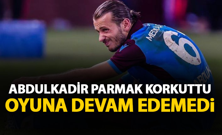 Trabzonspor'un yıldızı korkuttu! Oyuna devam edemedi