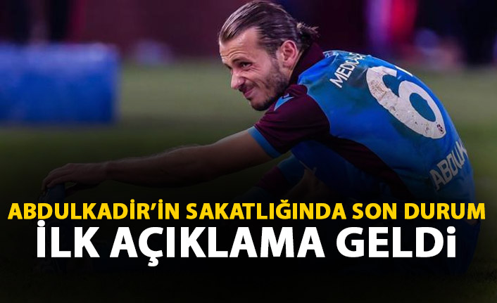 Abdulkadir Parmak'ın sakatlığında son durum! İlk resmi açıklama