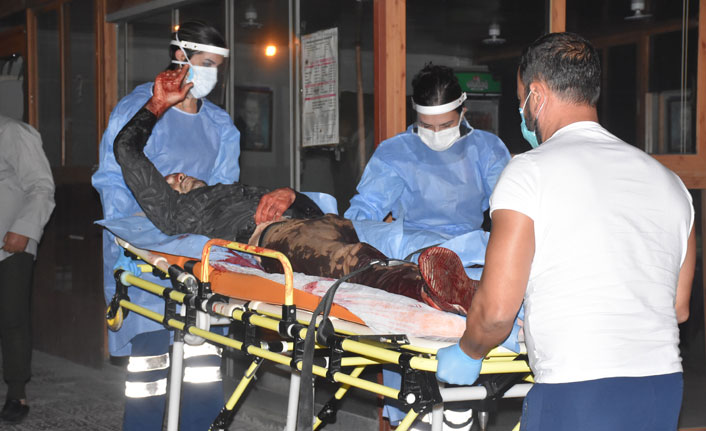 İş yerine giren hırsızı pompalı tüfekle vurdu