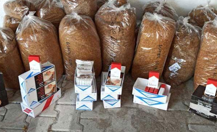 Çanakkale'de kaçak sigara operasyonu