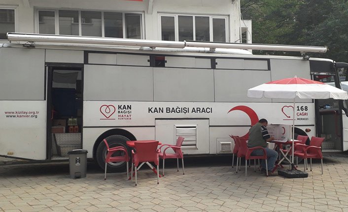 Giresun'da kan bağışı kampanyası