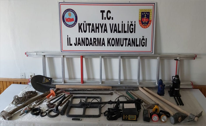 Kaçak kazı operasyonu