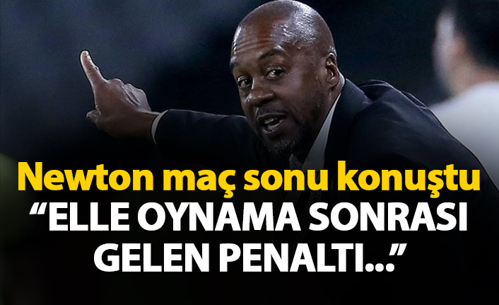 Newton: Elle oynama sonrası gelen penaltı ile…