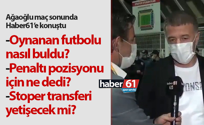 Ağaoğlu'ndan flaş açıklama: "Zihinlerdeki soru işaretleri artıyor"