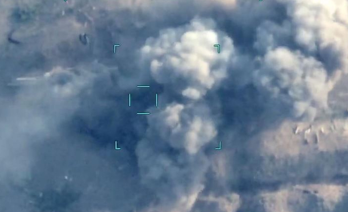 Ermenistan ordusunun konuşlandığı bölgelerden dumanlar yükseliyor