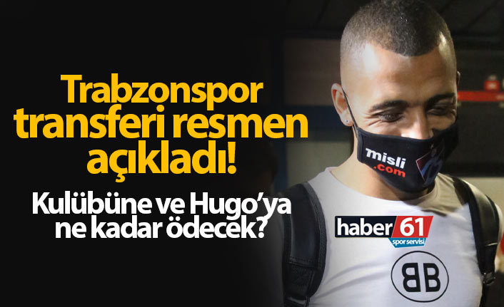 Trabzonspor Vitor Hugo'nun maliyetini açıkladı!