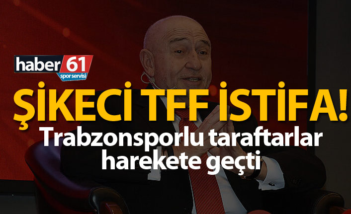 Trabzonspor taraftarı harekete geçti: Şikeci TFF İstifa!