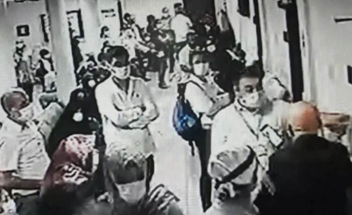 Karantinada olması gerekirken göz doktoruna gitti!