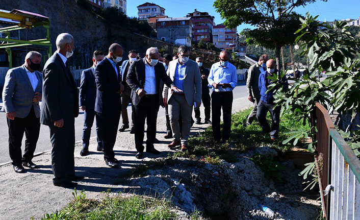 Zorluoğlu'ndan mahalle ziyaretleri! Eksikler not alındı talimatlar verildi