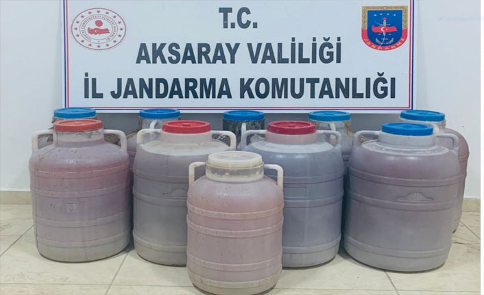 Kaçak içki operasyonu: 2 gözaltı