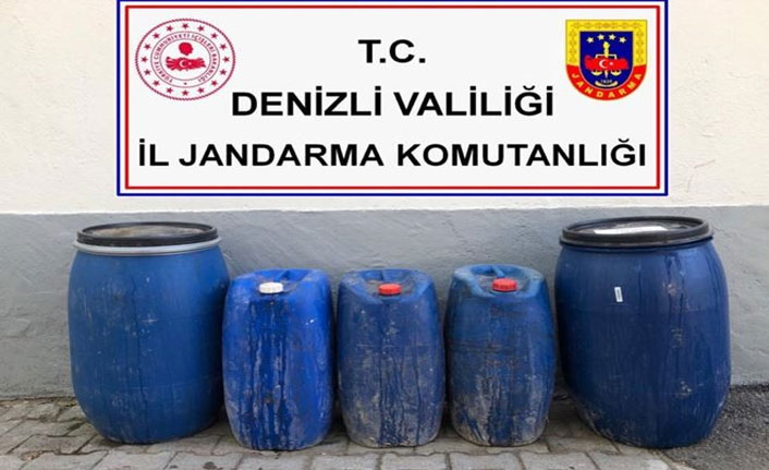 Kaçak alkol piyasaya sürülmeden yakalandı