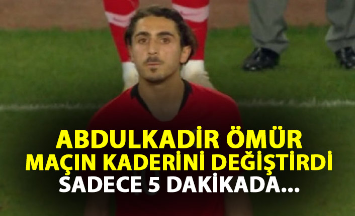 Trabzonspor’un yıldızı 5 dakika oynadı maçın kaderini değiştirdi