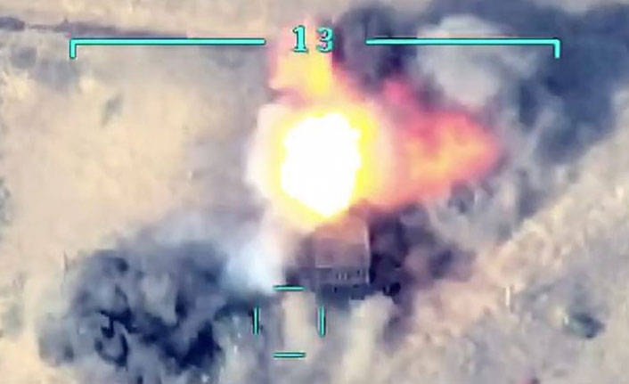 Azerbaycan Ermenistan tanklarını vurdu