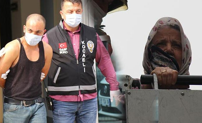 Yaşlı kadını evinde rehin alan şahıs yakalandı!