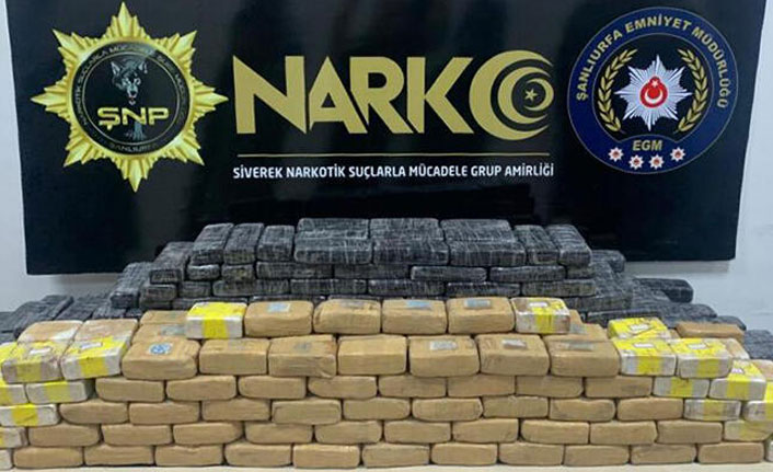 Şanlırfa'da 258 kilo eroin ele geçirildi