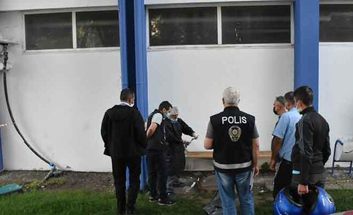 Hastane bahçesindeki bankta ölüm