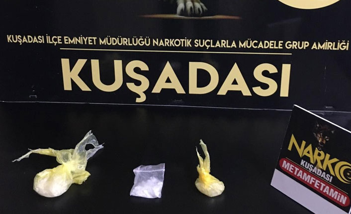 Kuşadası’nda uyuşturucu operasyonu