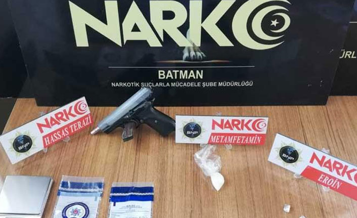 Batman'da uyuşturucu operasyonu!
