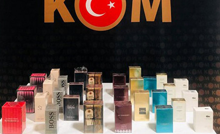 30 şişe kaçak parfüm ele geçirildi