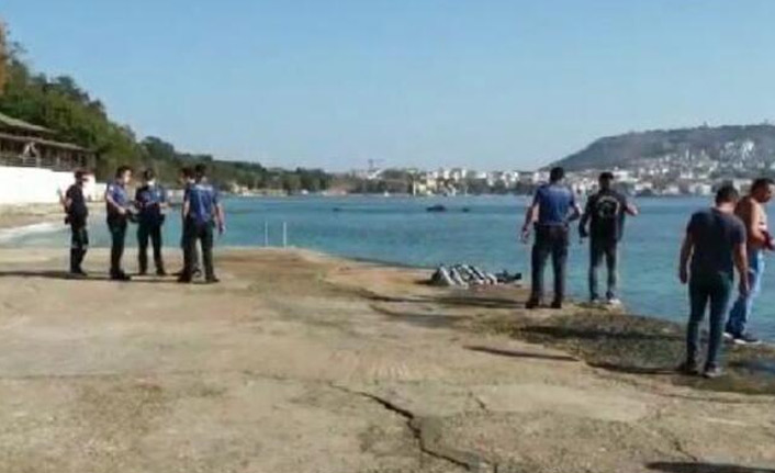 Denize düşen mühendis hayatını kaybeti