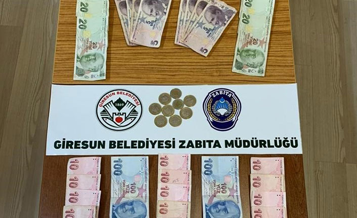 Giresun'da dilencinin üzerinden çıkan para şaşırttı